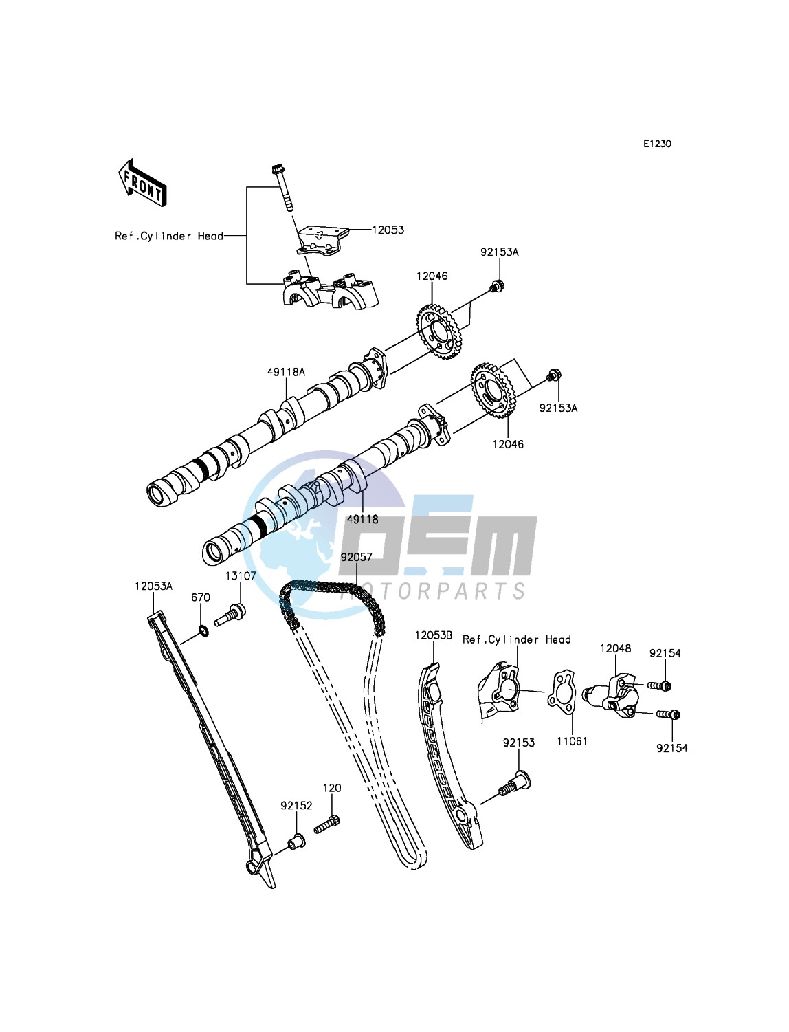 Camshaft(s)/Tensioner