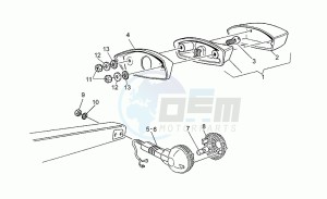 Nevada 350 drawing Taillight