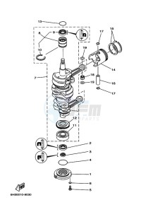 60FETOL drawing CRANKSHAFT--PISTON