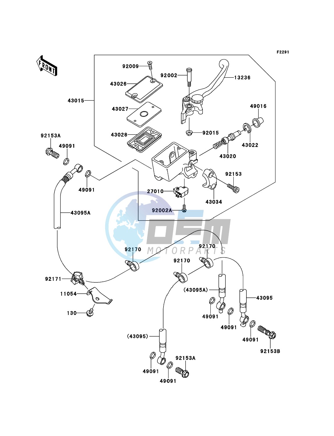 Front Master Cylinder