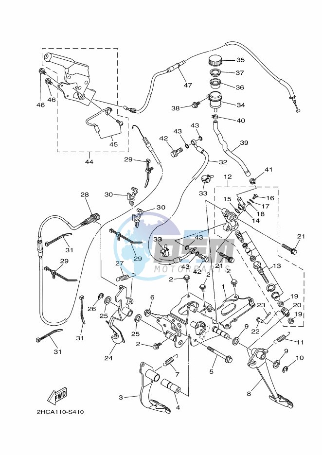 PEDAL WIRE