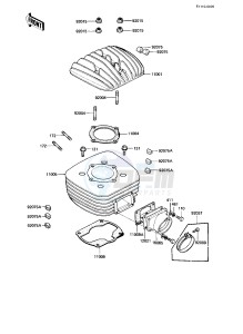 KE 175 D [KE175] (D4-D5) [KE175] drawing CYLINDER HEAD_CYLINDER_REED VALVE -- 82-83 KE175-D4_D5- -