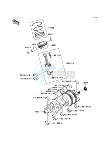 ZZR1400 ZX1400A6F FR GB XX (EU ME A(FRICA) drawing Crankshaft/Piston(s)