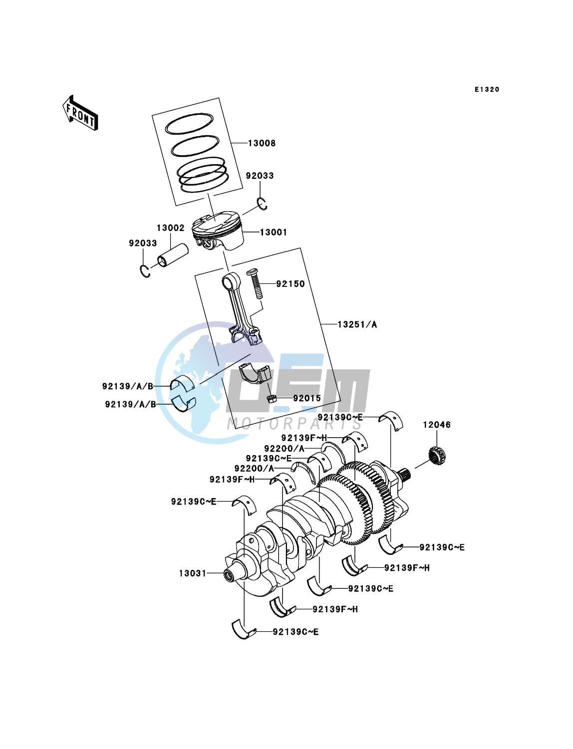 Crankshaft/Piston(s)