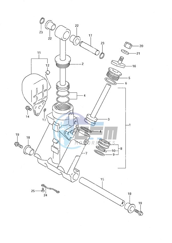 Trim Cylinder (DF 250S)