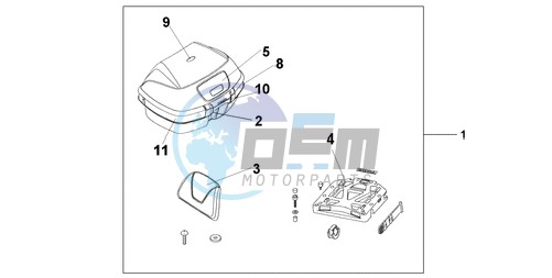 TOP BOX 45L