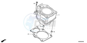 VFR1200XH Europe Direct - (ED) drawing STAND