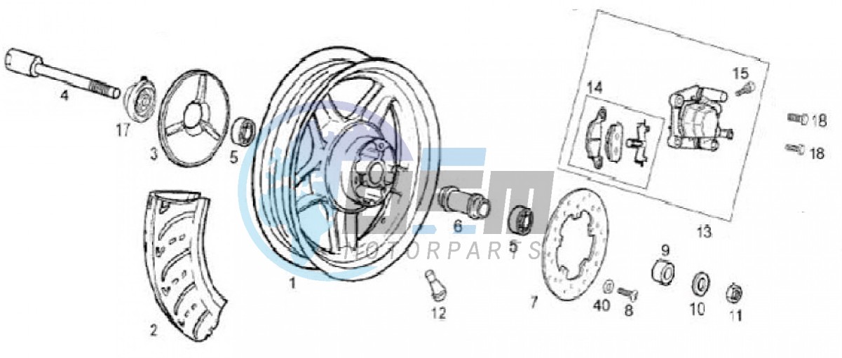 Front wheel (Positions)