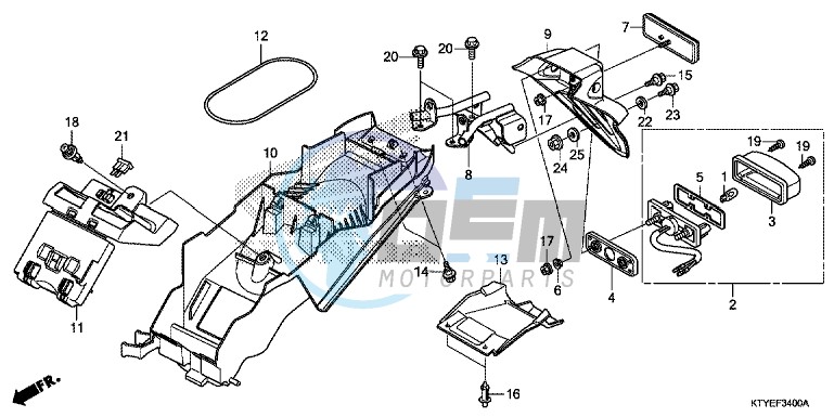 REAR FENDER