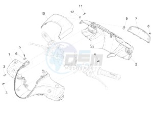 MEDLEY 150 4T IE ABS MA03M, M885M (APAC) drawing Handlebars coverages