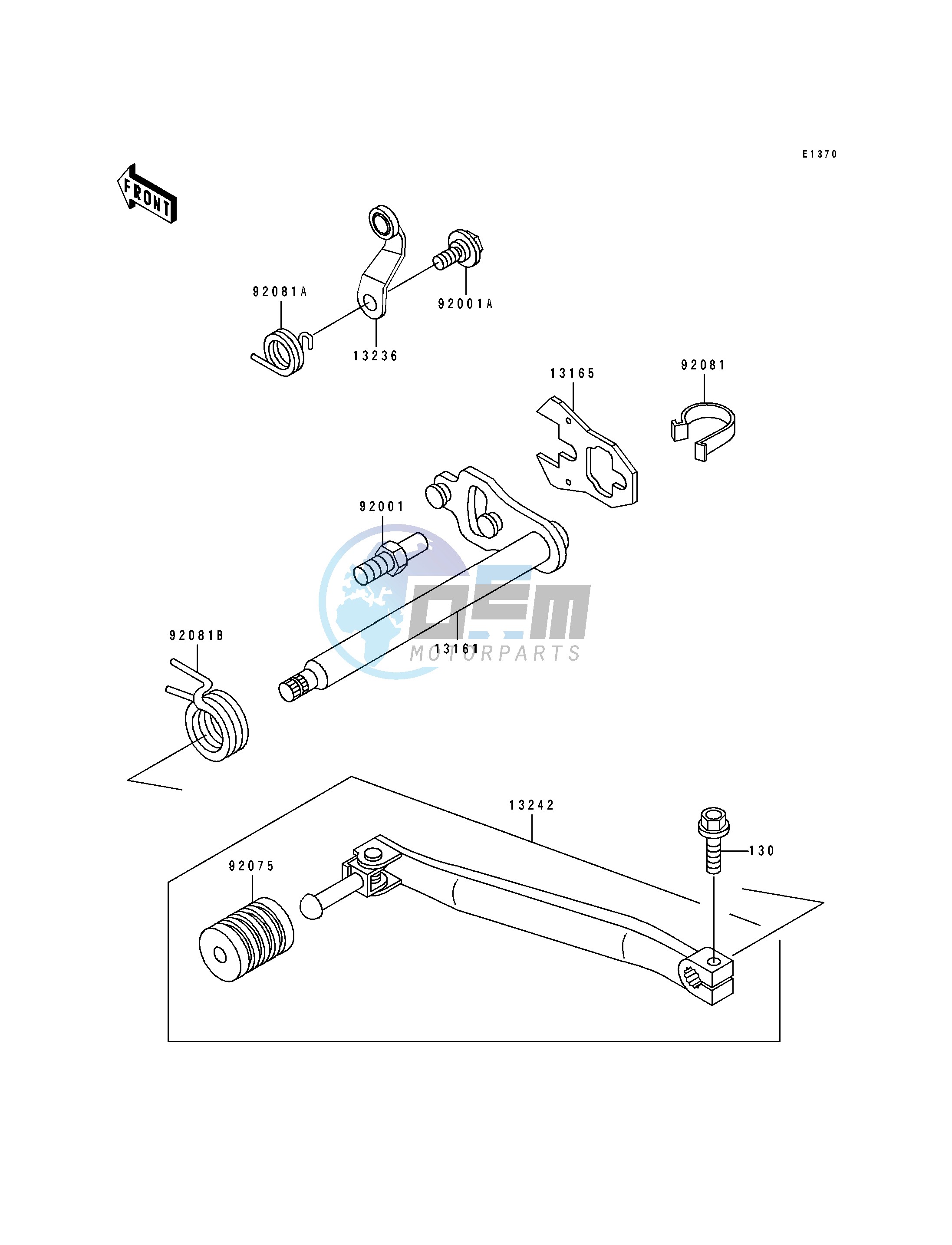 GEAR CHANGE MECHANISM