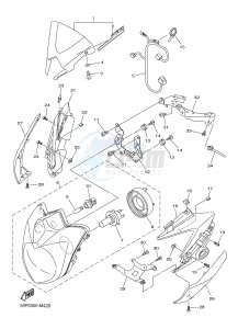 FZ8-N FZ8 (NAKED) 800 (2SH7) drawing HEADLIGHT