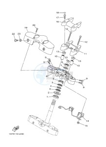 XV1900A MIDNIGHT STAR (1CR4) drawing STEERING