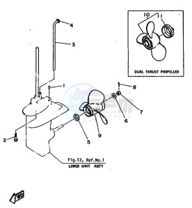 8N drawing PROPELLER-HOUSING-AND-TRANSMISSION-2