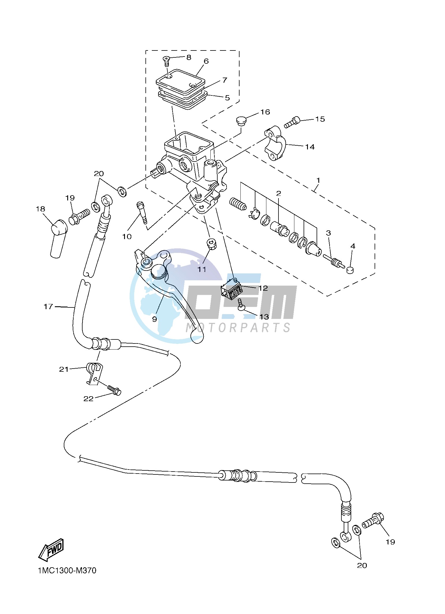 FRONT MASTER CYLINDER 2