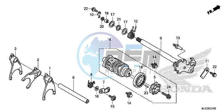 GEARSHIFT DRUM