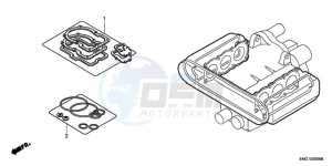 GL18009 Europe Direct - (ED / AB NAV) drawing GASKET KIT A