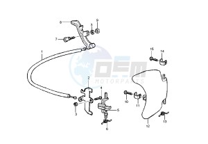 Runner VX-VXR 125-200 125 drawing Petrol cap