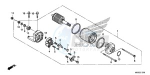 NC700SAC drawing STARTING MOTOR