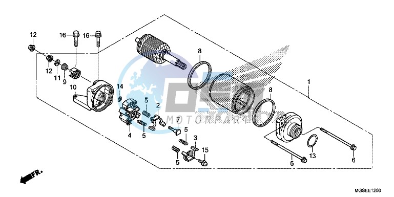 STARTING MOTOR