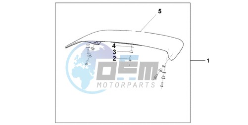 TOP BOX SPOILER COSMIC BLACK