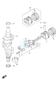 DF 60A drawing Crankshaft