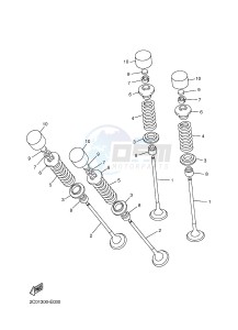 YZF-R6 600 R6 (1JSL 1JSM) drawing VALVE