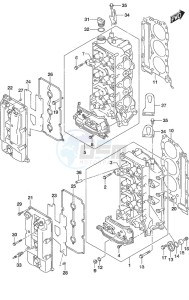 DF 250AP drawing Cylinder Head