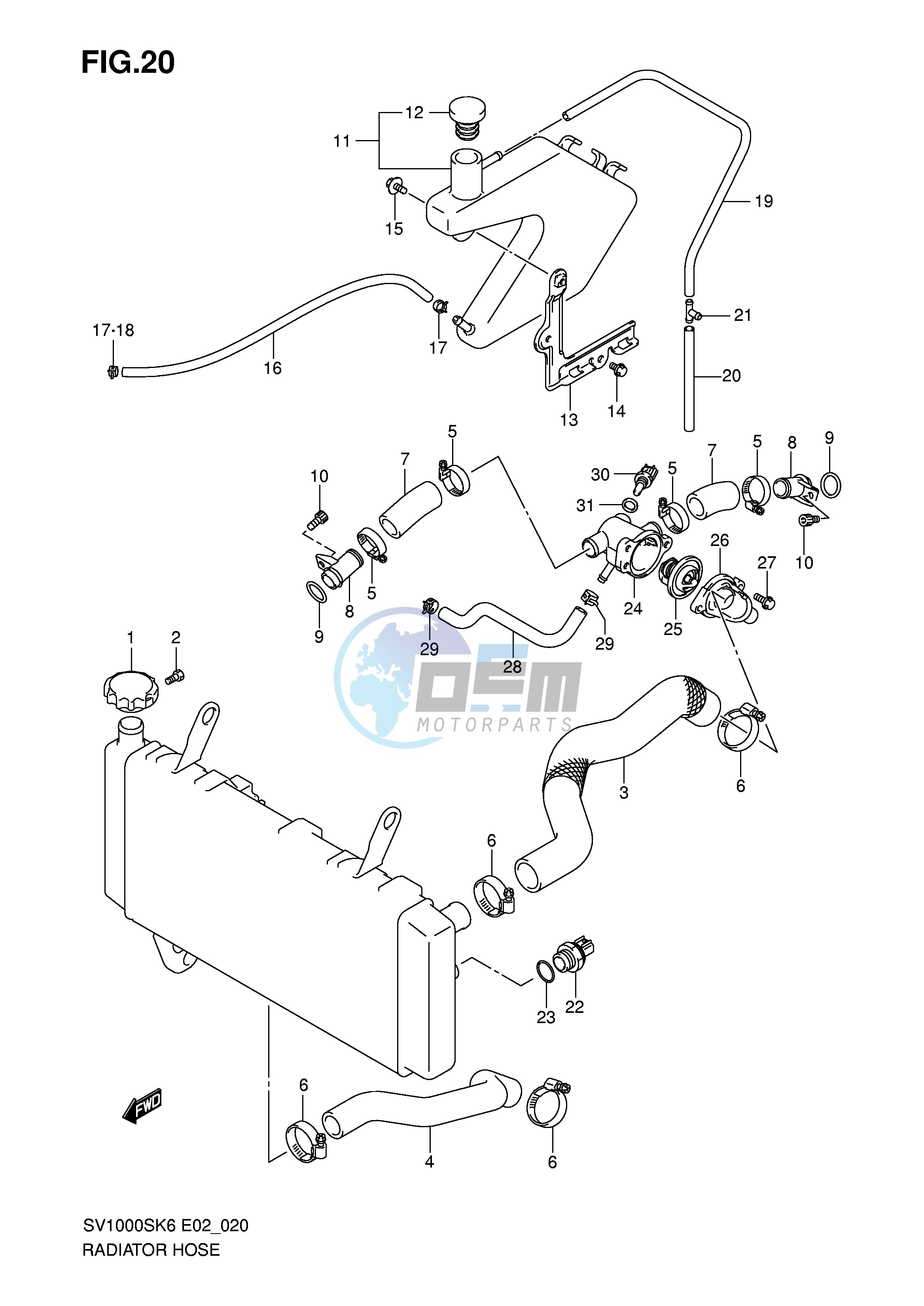 RADIATOR HOSE