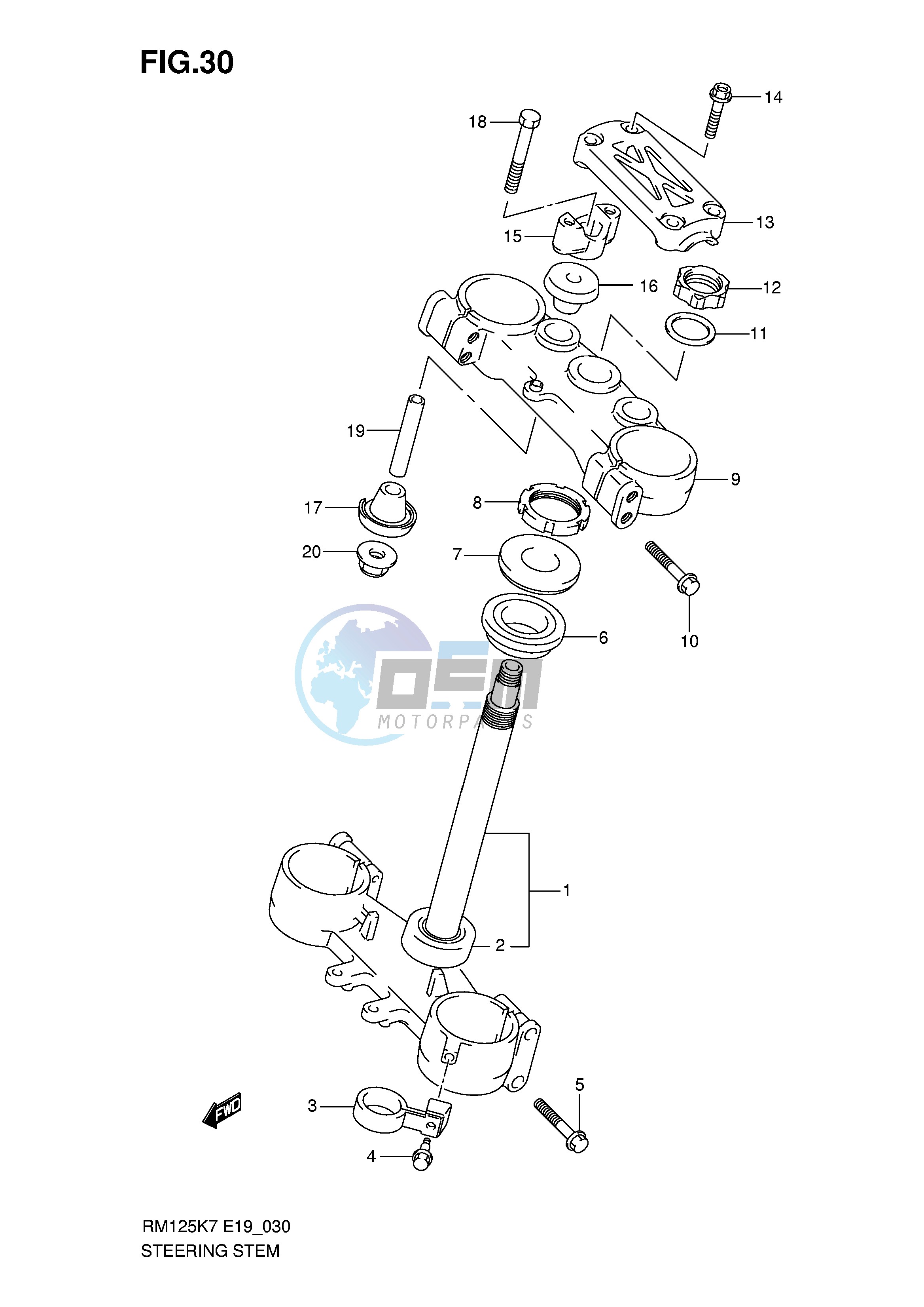 STEERING STEM