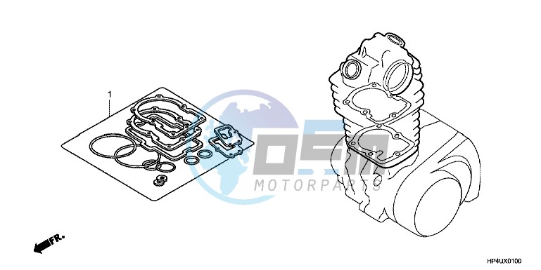 GASKET KIT A