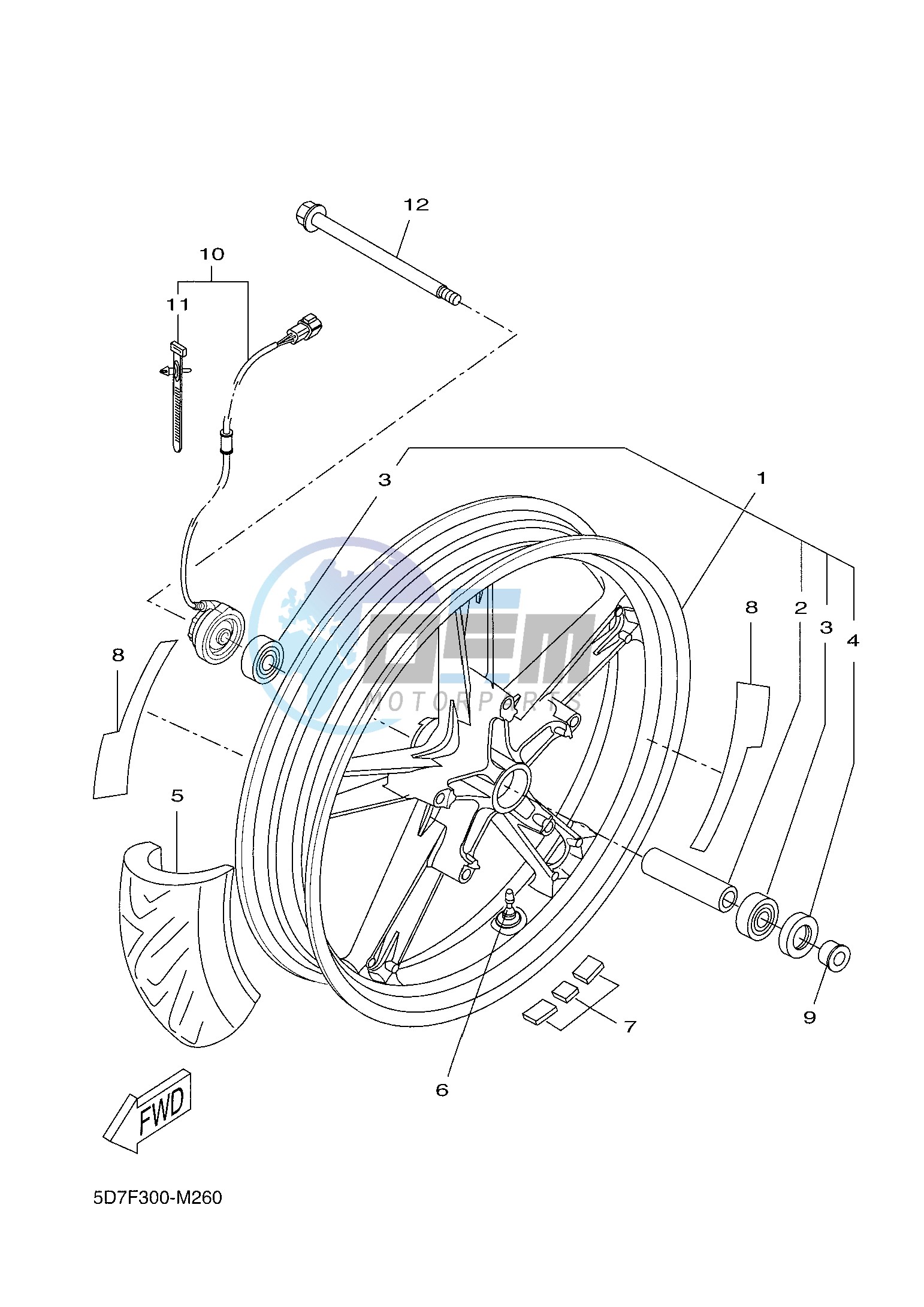 FRONT WHEEL