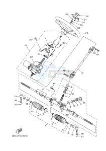 YXE700ES YXE70WPSG WOLVERINE R-SPEC EPS SE (BN52) drawing STEERING