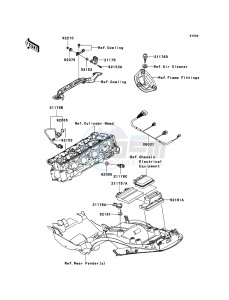 ZZR1400 ZX1400A7F FR GB XX (EU ME A(FRICA) drawing Fuel Injection