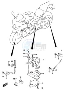 GSX-R1000 ARZ drawing BODY ELECTRICAL (GSX-R1000RZL8 E21)