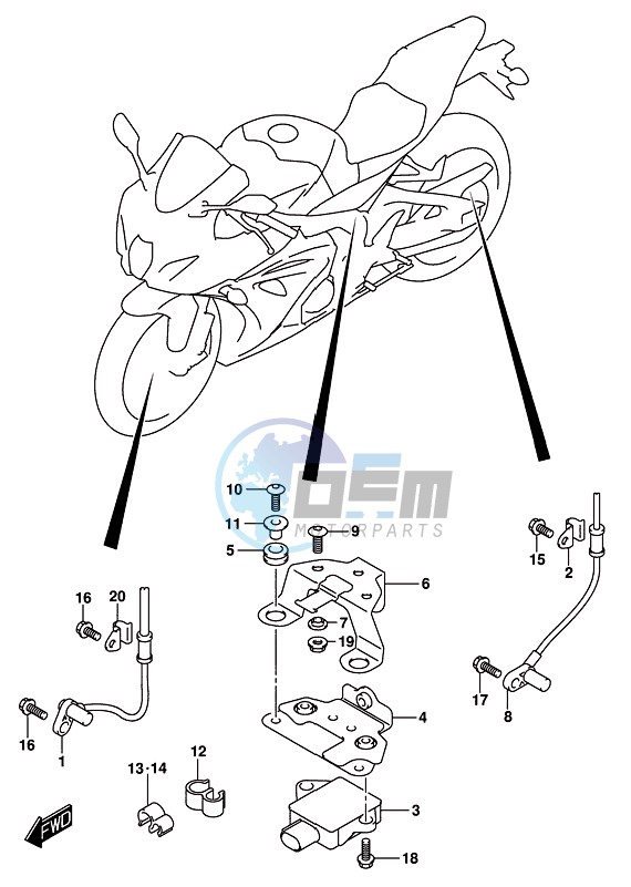 BODY ELECTRICAL (GSX-R1000RZL8 E21)