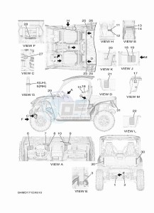 YXE1000EWS YX10ERPLP (B4MR) drawing EMBLEM & LABEL 1