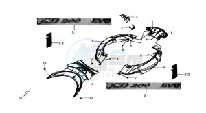 HD 200EVO EFI drawing COWLING