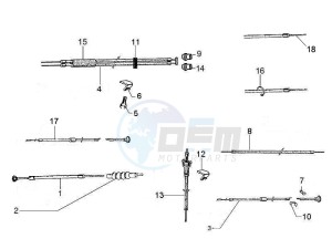 PX 125 2T NOABS E3 (EMEA, APAC) drawing Transmissions