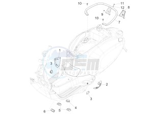 PRIMAVERA 150 4T 3V IGET ABS-NOABS E2-E3-E4 (APAC) drawing Side cover - Spoiler