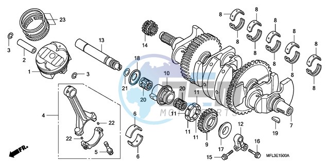 CRANKSHAFT/PISTON