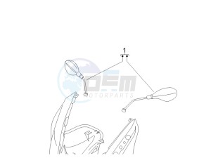 Nexus 500 e3 (UK) UK drawing Mirrors