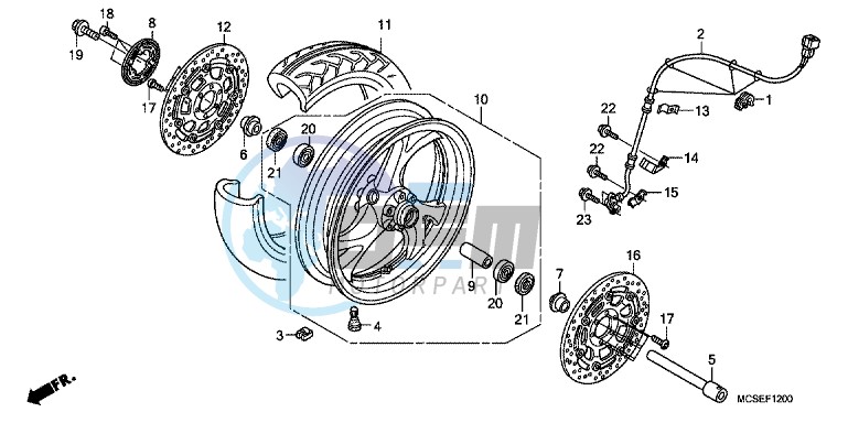 FRONT WHEEL