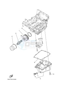 MT07A MT-07 ABS 700 (BU23) drawing OIL CLEANER