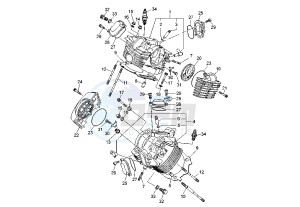 BT BULLDOG 1100 drawing CYLINDER HEAD