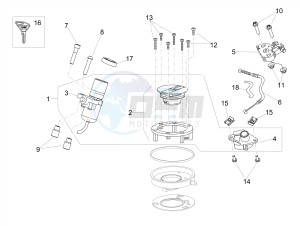 SHIVER 900 E4 ABS NAVI (EMEA) drawing Locks