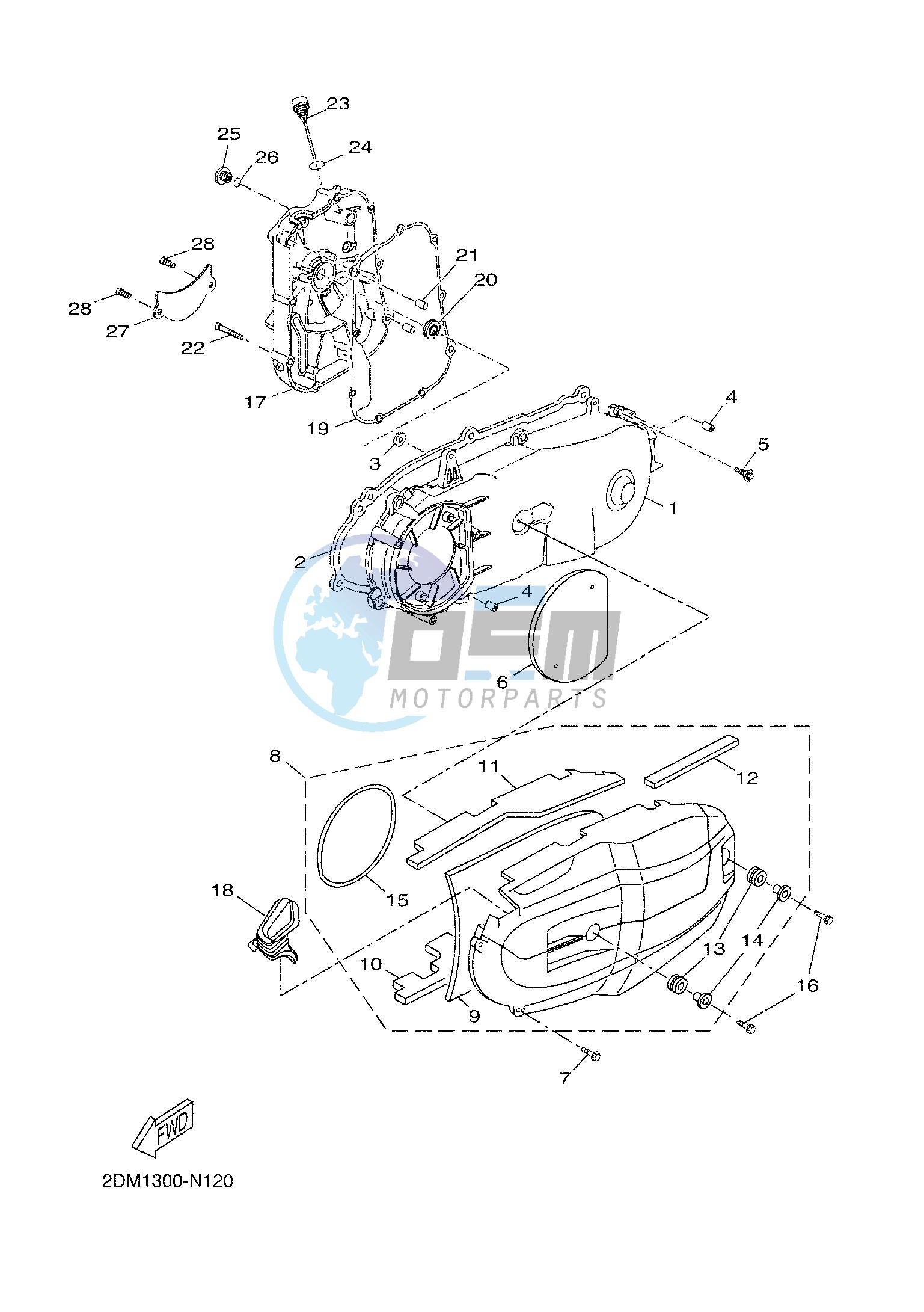 CRANKCASE COVER 1