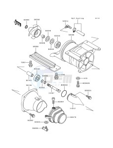 JS 650 B [650 SX] (B1-B3) [650 SX] drawing JET PUMP