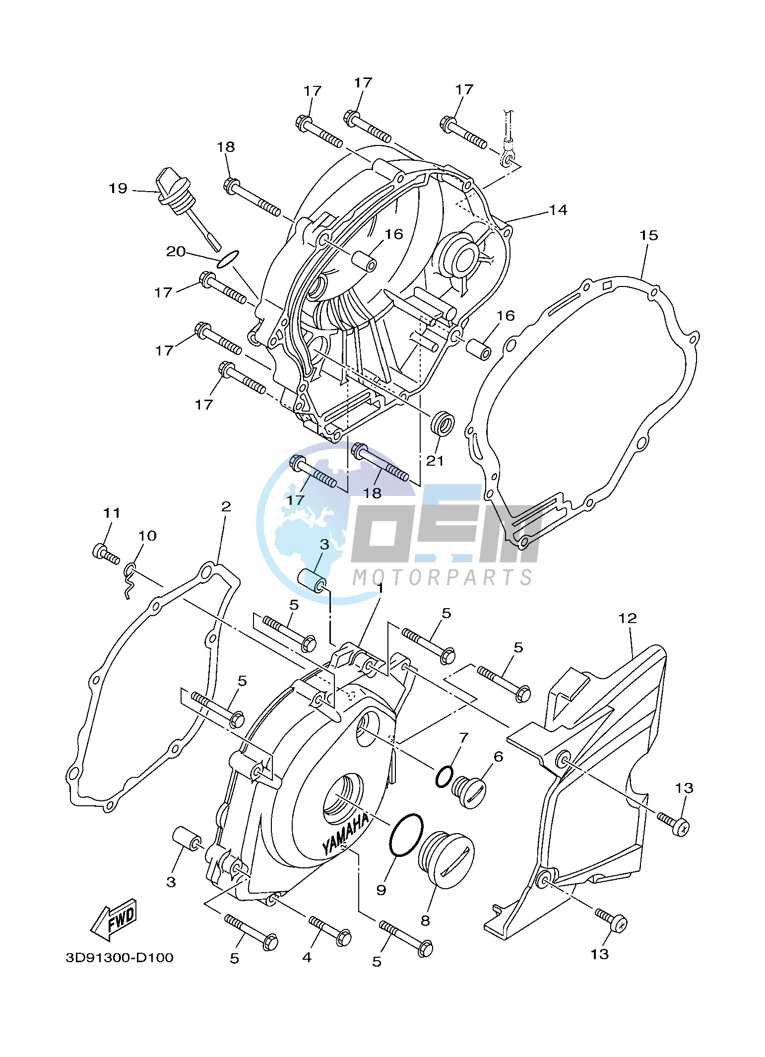 CRANKCASE COVER 1