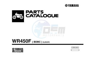 WR450F (BDBC) drawing Infopage-1